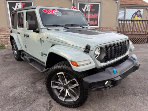 Another view of 2024 JEEP WRANGLER SPORT S 4XE for sale in Merrillville, IN at Ride Time Auto Finance Merrillville