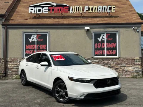 White 2023 HONDA ACCORD EX for sale in Merrillville, IN