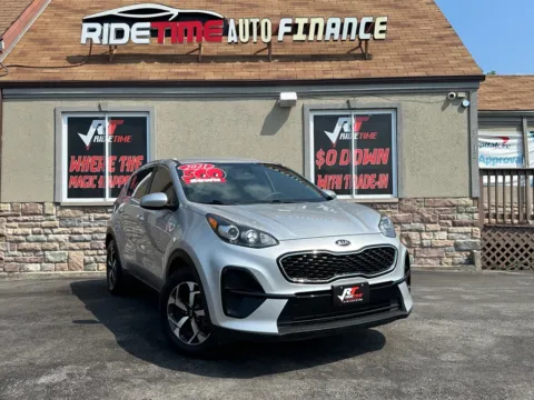Silver 2021 KIA SPORTAGE LX for sale in Merrillville, IN
