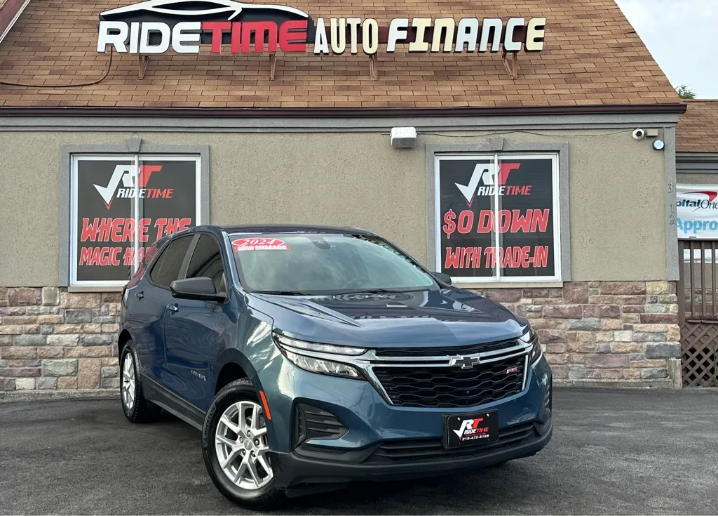 Blue 2024 CHEVROLET EQUINOX LS for sale in Merrillville, IN