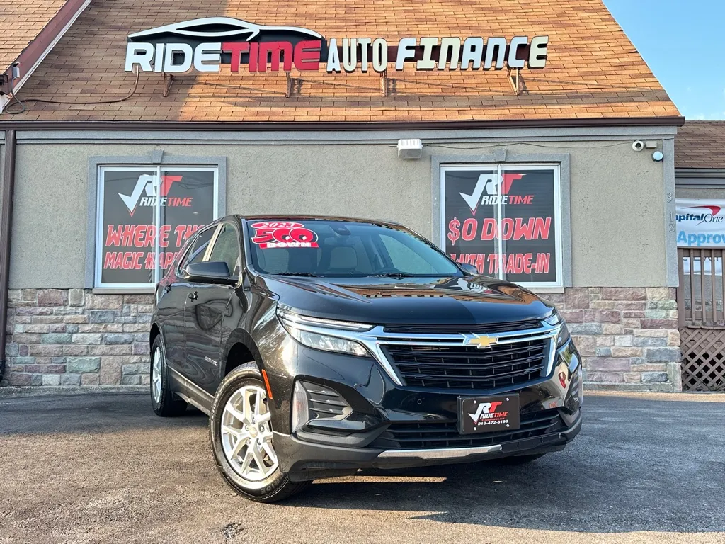 Black 2024 CHEVROLET EQUINOX LT-AWD for sale in Merrillville, IN