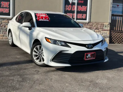 Photos of 2022 TOYOTA CAMRY LE for sale in Merrillville, IN at Ride Time Auto Finance Merrillville