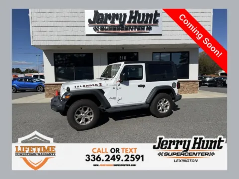 White 2021 Jeep Wrangler Islander for sale in Lexington, NC