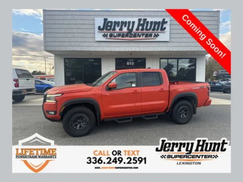 Orange 2025 Nissan Frontier PRO-4X for sale in Lexington, NC