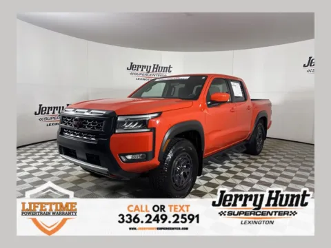 Orange 2025 Nissan Frontier PRO-4X for sale in Lexington, NC
