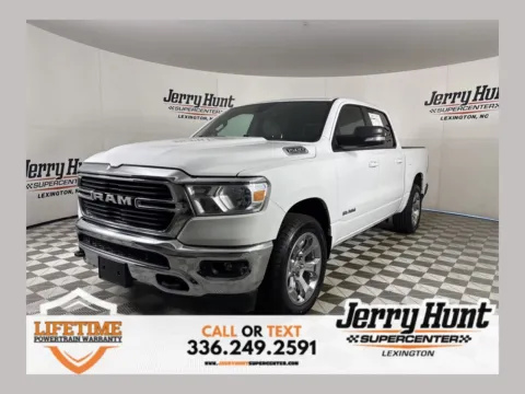 White 2021 Ram 1500 Big Horn/Lone Star for sale in Lexington, NC