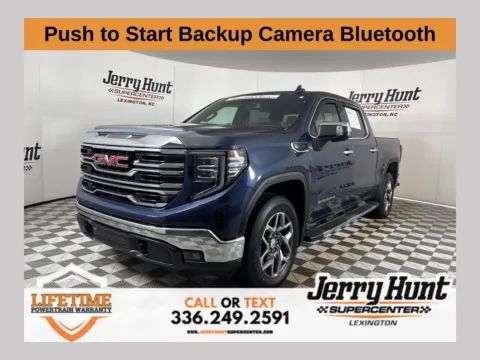 Blue 2022 GMC Sierra 1500 SLT for sale in Lexington, NC