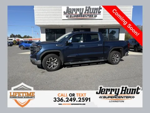 Blue 2022 GMC Sierra 1500 SLT for sale in Lexington, NC