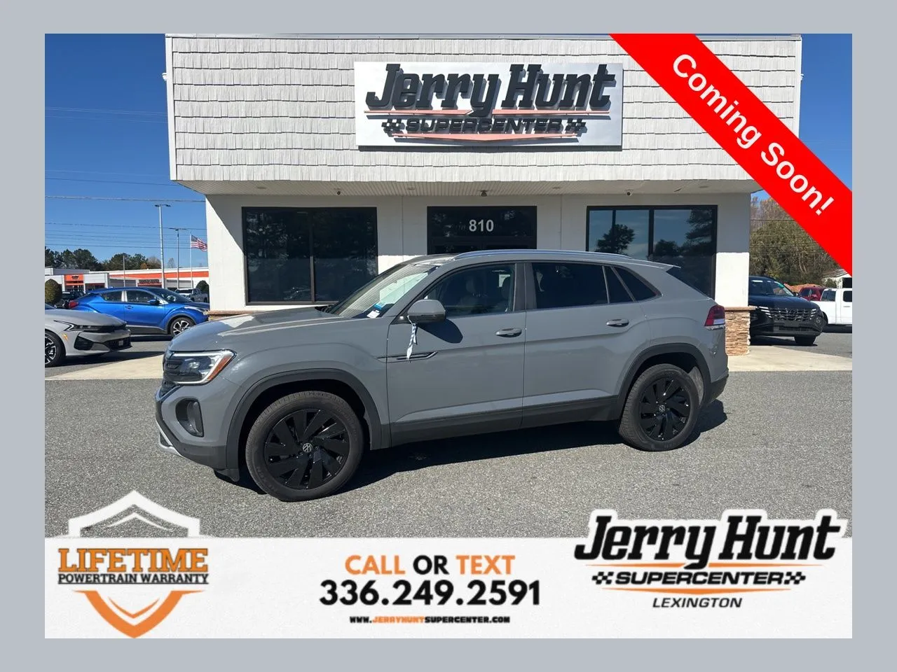 Gray 2024 Volkswagen Atlas Cross Sport 2.0T SE w/Technology for sale in Lexington, NC