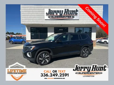 Black 2025 Volkswagen Atlas 2.0T SE w/Technology for sale in Lexington, NC