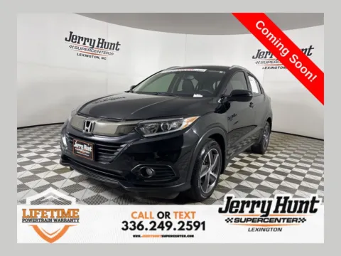 Black 2022 Honda HR-V EX-L for sale in Lexington, NC
