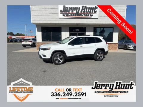 White 2022 Jeep Cherokee Limited for sale in Lexington, NC