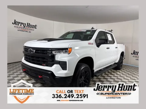 White 2023 Chevrolet Silverado 1500 LT Trail Boss for sale in Lexington, NC