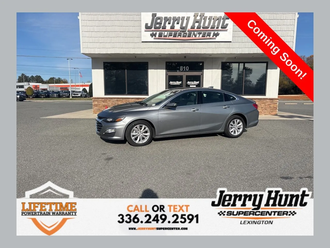 Gray 2024 Chevrolet Malibu LT for sale in Lexington, NC