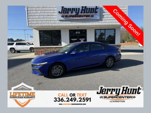 Blue 2024 Hyundai Elantra SEL for sale in Lexington, NC
