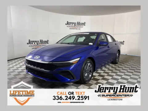 Blue 2024 Hyundai Elantra SEL for sale in Lexington, NC