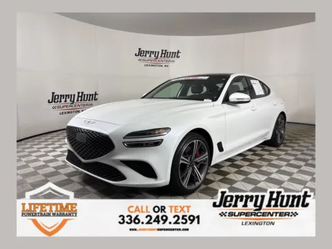 White 2025 Genesis G70 3.3T Sport Advanced for sale in Lexington, NC