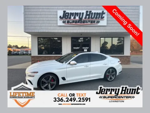White 2025 Genesis G70 3.3T Sport Advanced for sale in Lexington, NC