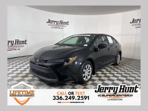 Black 2025 Toyota Corolla LE for sale in Lexington, NC