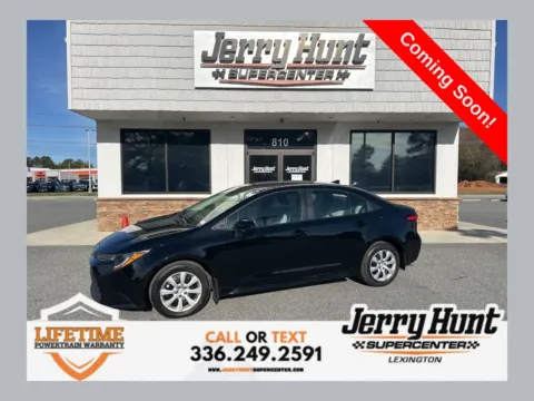 Black 2025 Toyota Corolla LE for sale in Lexington, NC