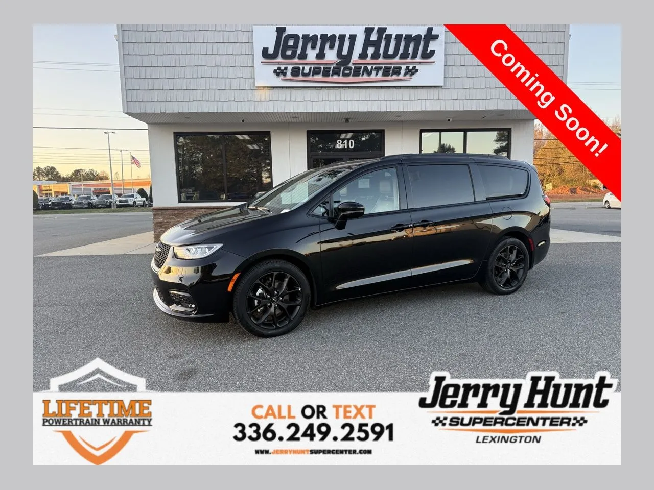 Black 2025 Chrysler Pacifica Limited for sale in Lexington, NC