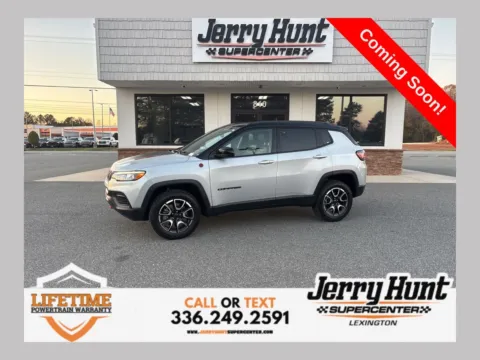 Silver 2025 Jeep Compass Trailhawk for sale in Lexington, NC