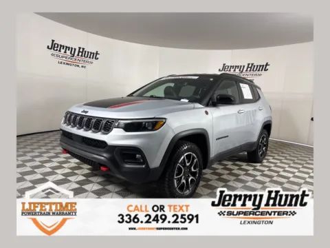 Silver 2025 Jeep Compass Trailhawk for sale in Lexington, NC