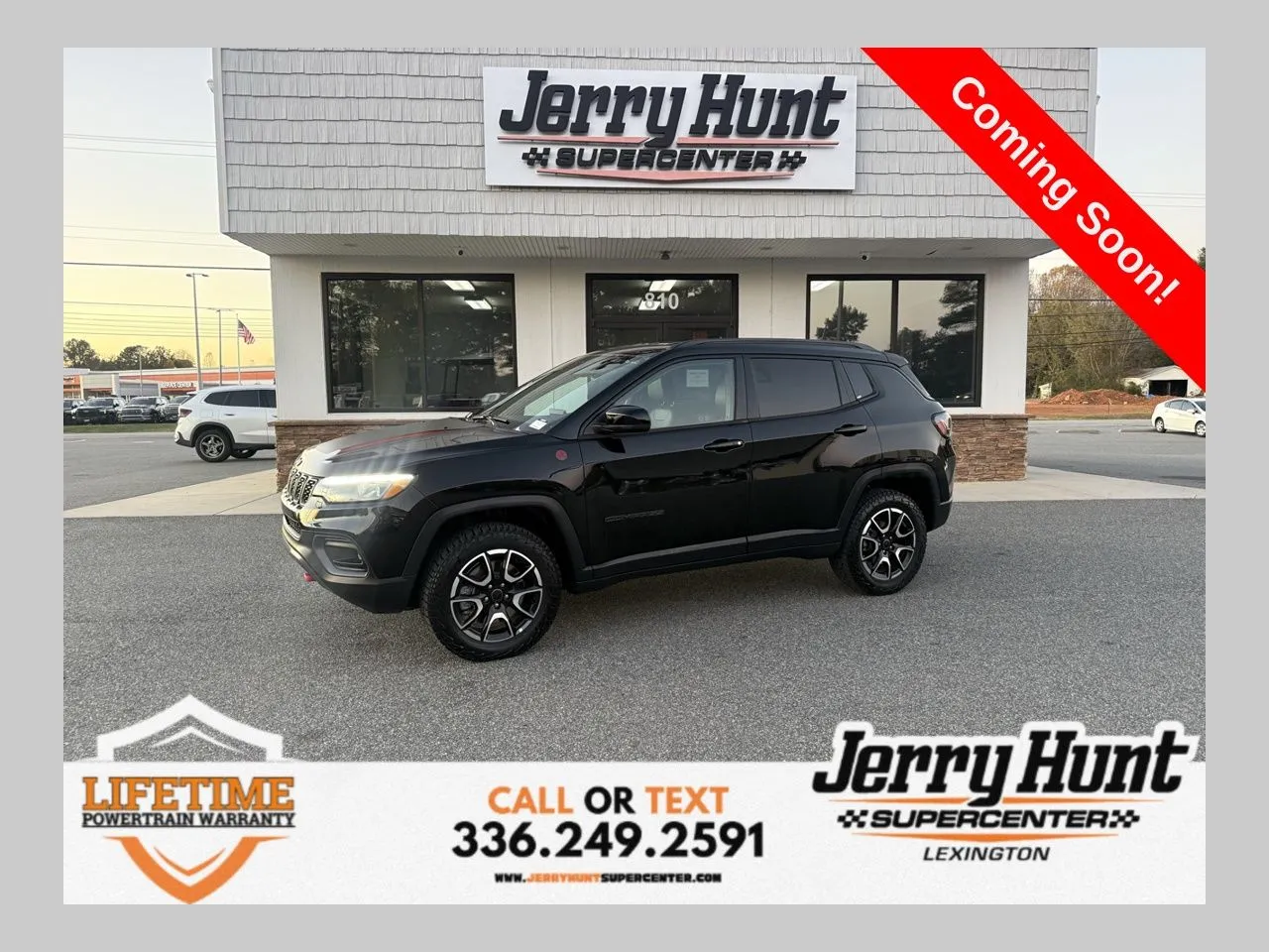 Black 2025 Jeep Compass Trailhawk for sale in Lexington, NC