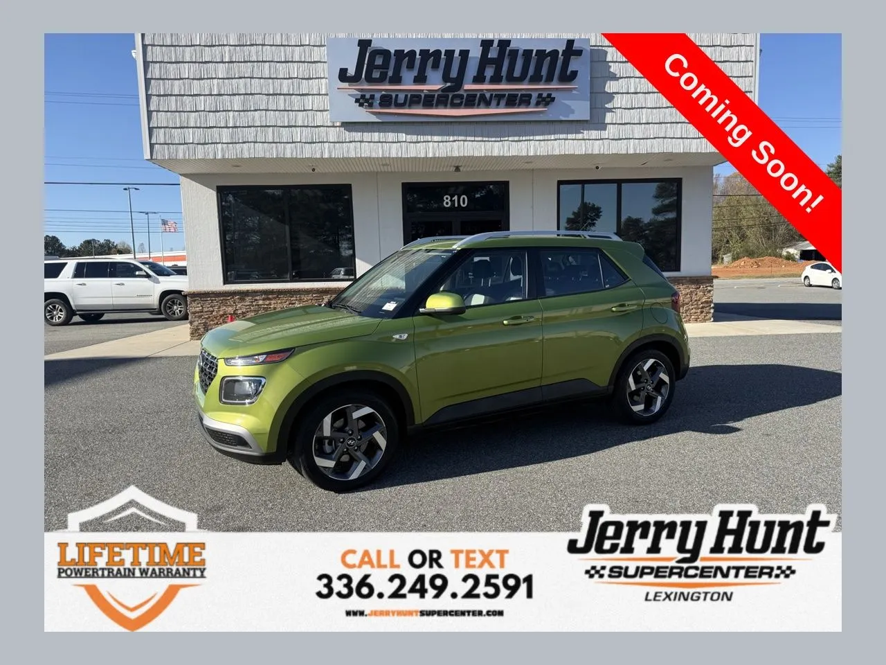 Green 2024 Hyundai Venue SEL for sale in Lexington, NC