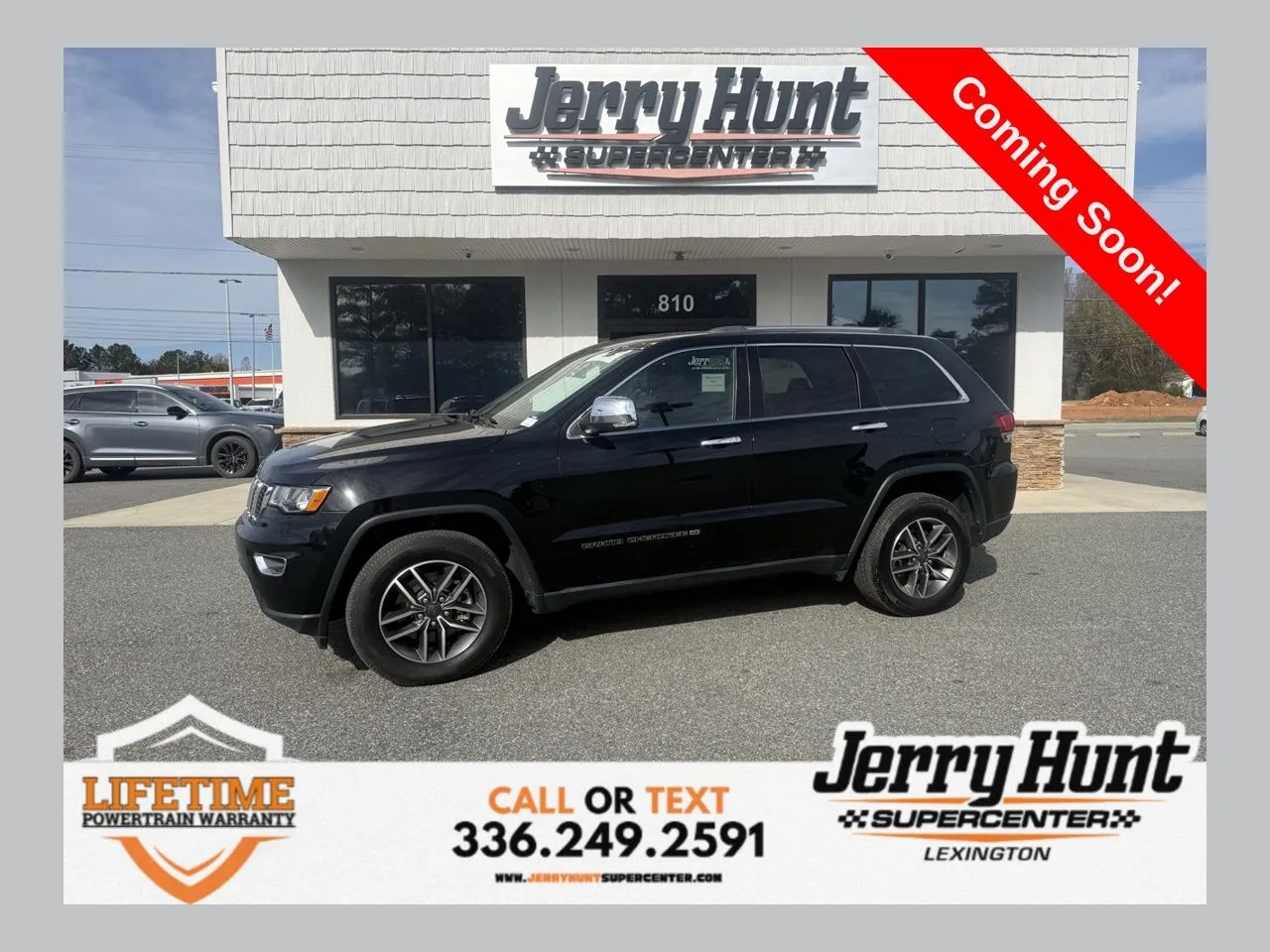 Black 2022 Jeep Grand Cherokee WK Limited for sale in Lexington, NC