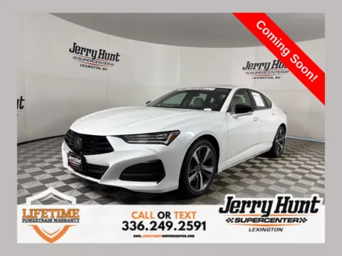 White 2025 Acura TLX Technology Package for sale in Lexington, NC
