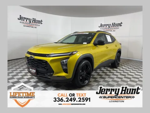 Yellow 2025 Chevrolet Trax ACTIV for sale in Lexington, NC