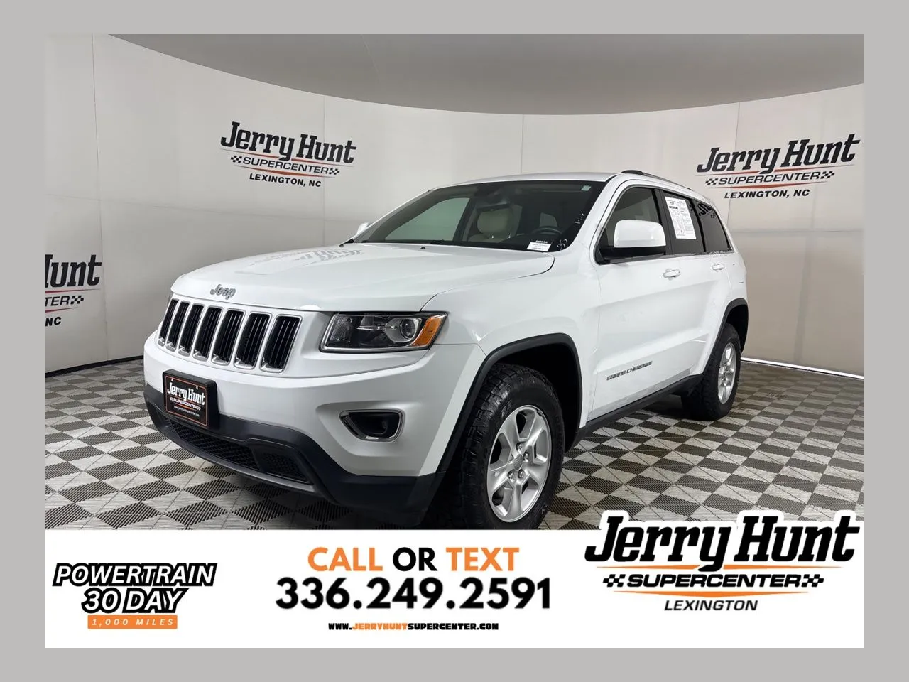 White 2016 Jeep Grand Cherokee Laredo for sale in Lexington, NC
