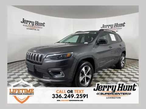 Gray 2022 Jeep Cherokee Limited for sale in Lexington, NC