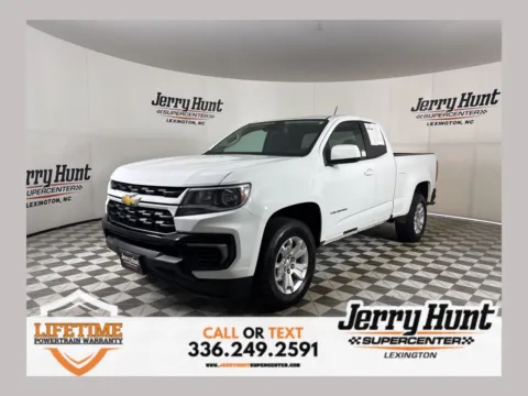 White 2022 Chevrolet Colorado LT for sale in Lexington, NC