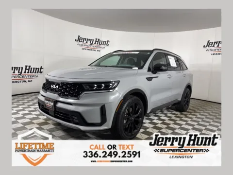 Gray 2022 Kia Sorento SX for sale in Lexington, NC