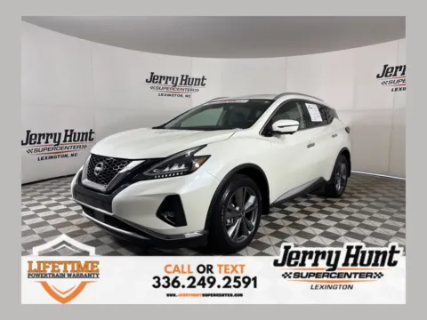 White 2024 Nissan Murano Platinum for sale in Lexington, NC