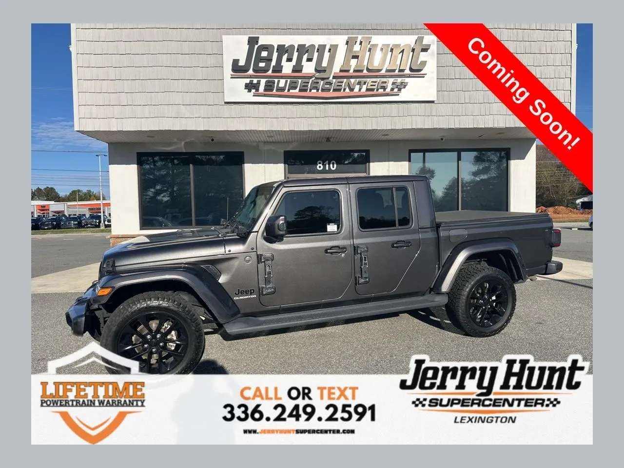 Gray 2021 Jeep Gladiator High Altitude for sale in Lexington, NC