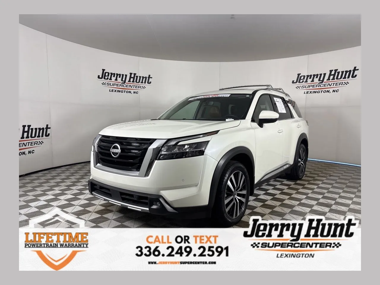 White 2024 Nissan Pathfinder Platinum for sale in Lexington, NC