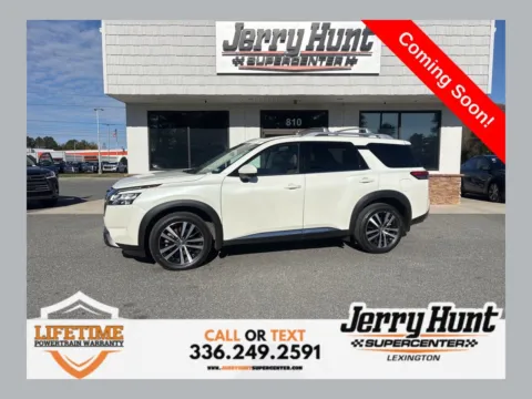 White 2024 Nissan Pathfinder Platinum for sale in Lexington, NC