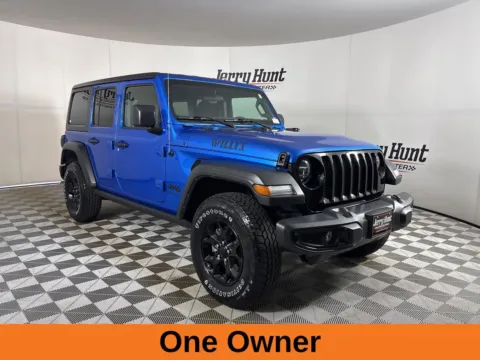 More photos of 2021 Jeep Wrangler Unlimited Willys at Jerry Hunt Supercenter - Lexington, NC