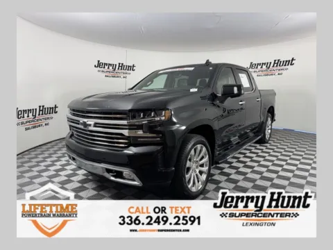 Black 2022 Chevrolet Silverado 1500 LTD High Country for sale in Lexington, NC