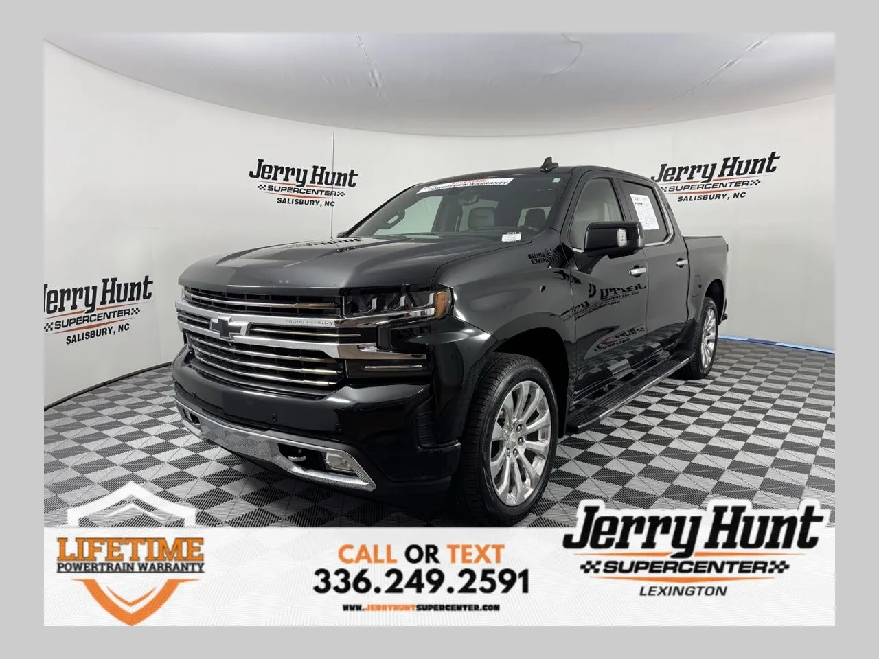 Black 2022 Chevrolet Silverado 1500 LTD High Country for sale in Lexington, NC