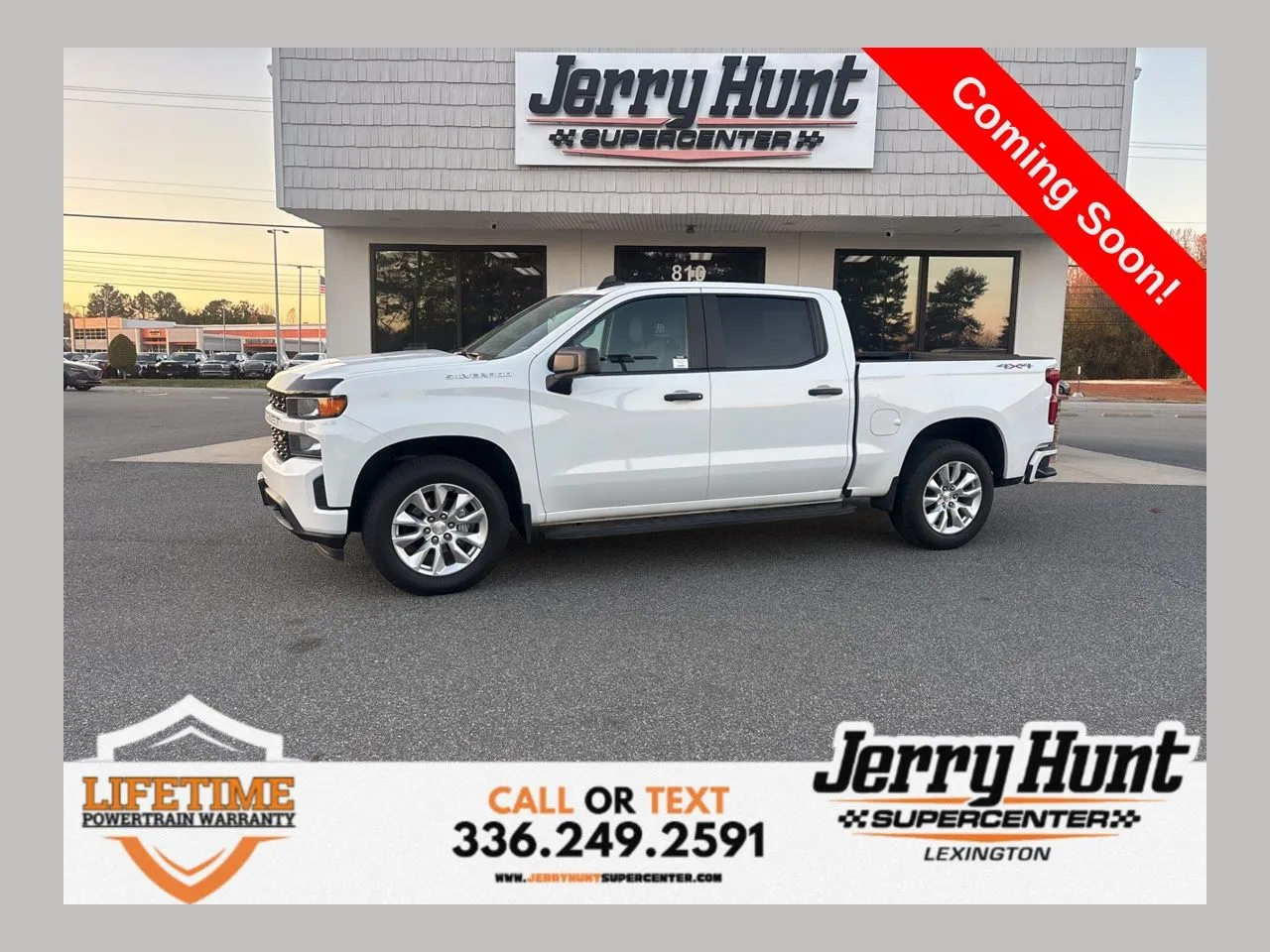 White 2022 Chevrolet Silverado 1500 LTD Custom for sale in Lexington, NC