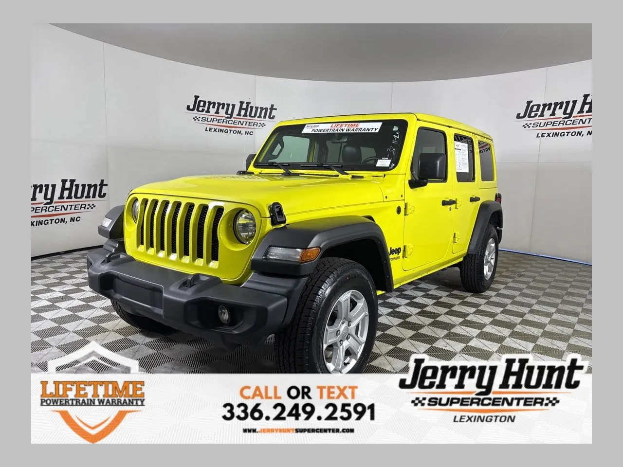 Unknown 2022 Jeep Wrangler Unlimited Sport S for sale in Lexington, NC