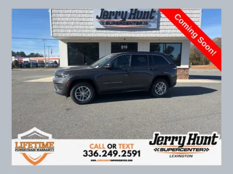 Gray 2024 Jeep Grand Cherokee Laredo X for sale in Lexington, NC