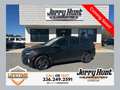 Black 2024 Chevrolet Equinox RS for sale in Lexington, NC