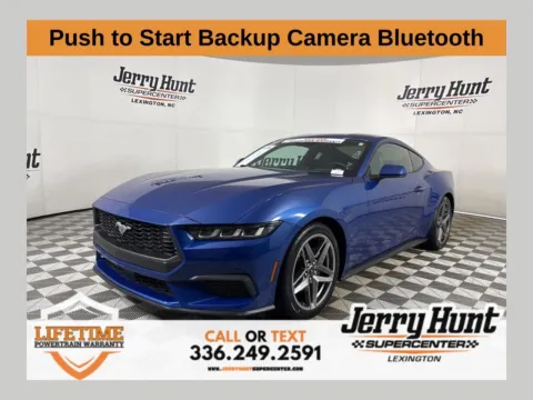 Blue 2024 Ford Mustang EcoBoost for sale in Lexington, NC