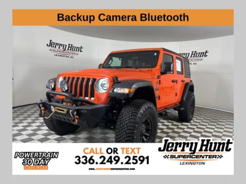 Orange 2019 Jeep Wrangler Unlimited Rubicon for sale in Lexington, NC