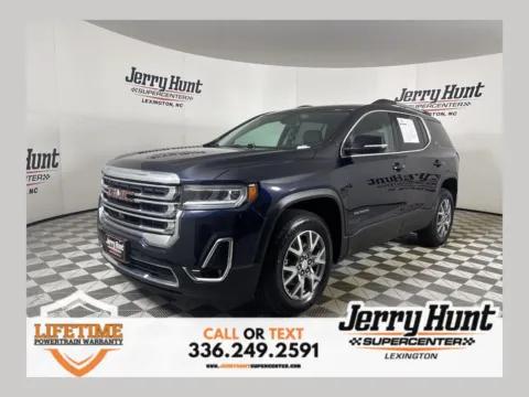 Blue 2021 GMC Acadia SLT for sale in Lexington, NC